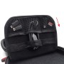 Startrc въглеродна текстура водоустойчива чанта за съхранение на PU за джобна камера на DJI Osmo (черна)
