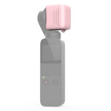 Силиконовая защитная линза крышка для кармана DJI Osmo (розовый)