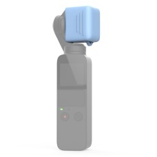 Couverture de lentilles de protection en silicone pour DJI Osmo Pocket (Sky Blue)