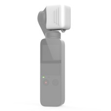 Couverture de lentilles de protection en silicone pour DJI Osmo Pocket (blanc)