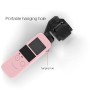 Body Silicone Cover Case with 38cm Silicone Neck Strap for DJI OSMO Pocket (Pink)