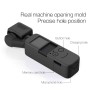 车身硅胶盖盒，带有19厘米的硅胶腕带，用于DJI OSMO Pocket（黑色）