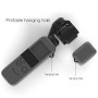 Body Silicone Cover Case with 19cm Silicone Wrist Strap for DJI OSMO Pocket (Black)