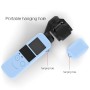 Body Silicone Cover Case with 19cm Silicone Wrist Strap for DJI OSMO Pocket (Sky Blue)