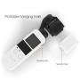 Body Silicone Cover Case with 19cm Silicone Wrist Strap for DJI OSMO Pocket (White)
