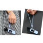 Body Silicone Cover Case with 19cm Silicone Wrist Strap for DJI OSMO Pocket (White)