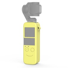 Custodia al silicone del corpo per DJI Osmo Pocket (giallo chiaro)