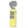 Étui à couverture en silicone pour le corps pour DJI Osmo Pocket (jaune clair)