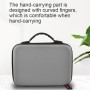 Startrc Waterproof PU Carry Case Body and Accessories Storage Bag för DJI Osmo Pocket / Osmo Pocket 2 (grå)