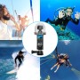 Puluz 60m Unterwasser wasserdichtes Gehäusekofferabdeckung für DJI -Osmo -Tasche