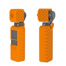 PULUZ 2 in 1 Diamante Set di copertura silicone set per DJI Osmo Pocket (Orange)