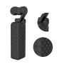 PULUZ  2 in 1 Diamond Texture Silicone Cover Case Set for DJI OSMO Pocket(Red)