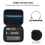 Wodoodporny puluz obudowa EVA dla DJI Osmo Pocket 2, Rozmiar: 23x18x7cm (czarny)