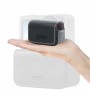 Caja de transporte de estuche de mini de cuero impermeable para DJI OSMO Action / GoPro / SJCAM / Xiaomi Mi Jia (Coffee)