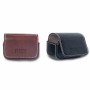 Boîte de stockage de rangement en cuir en cuir étanche pour DJI Osmo Action / GoPro / Sjcam / Xiaomi Mi Jia (café)