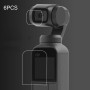 6 PCS HD Lens Protector + Screen Film för DJI Osmo Pocket Gimbal