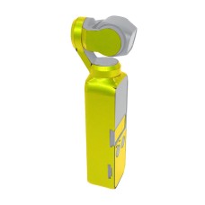 2 kpl fluoresoivan värin vedenpitävää all-surround-liimatarraa DJI OSMO -taskulle (keltainen)