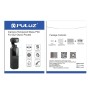 PuLuz 9h 2.5D HD Hemperat glaslinsskydd + skärmfilm för DJI Osmo Pocket Gimbal