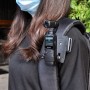 For DJI OSMO Feiyu Pocket STARTRC Camera Body Expansion Accessories Bracket Backpack Clip Set(Black)