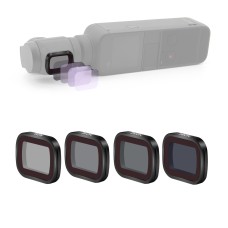 Startrc 4 в 1 ND8 + ND16 + ND32 + ND64 Оптични комплекти за филтър за оптично стъкло за джоб на DJI Osmo 2