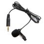 Boya BY-LM20 OMNI-Direktional Lavalier-Kondensatormikrofon mit Krawattenclip für GoPro Hero4 /3+ /3, DSLR-Kameras (schwarz)