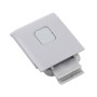 GoPro Hero7: n valkoisen sivurajapinnan ovenpeitteen korjausosa (valkoinen)