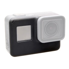 GoPro Hero5– ის წინა საფარისათვის სახის ფურცელი ჩარჩოს საცხოვრებლის სარემონტო ნაწილი (შავი)