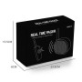 Real Time Pager Portable Speaker Long-distance Interference Free Loudspeaker for Drone(Dark Gray)