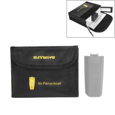 Sunnylife 3 ב 1 ליתיום סוללת פיצוץ שקיות הגנה מפני בטיחות שקיות אחסון לתוכי תוכי Anafi Drone