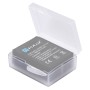 Puluz hårdplast transparent batterilagringslåda (för GoPro Hero8 svart /7/6/5 batteri)