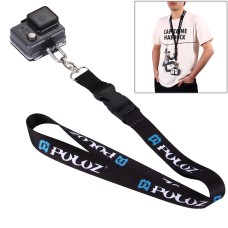 PULUZ 60cm Detachable Long Neck Strap Lanyard Sling for GoPro Hero11 Black / HERO10 Black / HERO9 Black /HERO8 / HERO7 /6 /5 /5 Session /4 Session /4 /3+ /3 /2 /1 / Max, DJI OSMO Action and Other Action Cameras