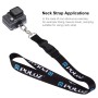 [UAE Warehouse] PULUZ 60cm Detachable Long Neck Strap Lanyard Sling for GoPro Hero11 Black / HERO10 Black / HERO9 Black /HERO8 / HERO7 /6 /5 /5 Session /4 Session /4 /3+ /3 /2 /1 / Max, DJI OSMO Action and Other Action Cameras