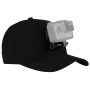 [Yhdysvaltain varasto] PULUZ Baseball-hattu J-Hook-soljen kiinnitys ja ruuvi GoPro Hero11 Black /Hero10 Black /Hero9 Black /Hero8 /Hero7 /6/5 /5 Session /4 -istunto /4/3+ /3/2/2 /1 / Max, DJI OSMO -toiminta ja muut toimintakamerat (mustat)