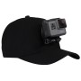 [USウェアハウス] j-HookバックルマウントとGoPro Hero11のネジ付きPuluz野球帽子Black /Hero10 Black /Hero9 Black /Hero8 /Hero7 /6/5/5セッション /4セッション /4/3+ /3/2/1 / MAX、DJI OSMOアクション、その他のアクションカメラ（黒）