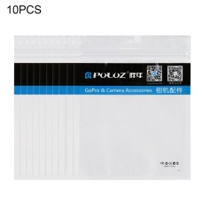 10 PCS Puluz 16 см х 13 см висіть отвір прозорий передній білий перлинний пакет Zip Lock Bocking (розмір: M)