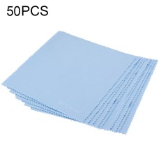 50 PCS PULUZ Soft Cleaning Cloth for GoPro Hero11 Black / HERO10 Black / HERO9 Black /HERO8 / HERO7 /6 /5 /5 Session /4 Session /4 /3+ /3 /2 /1 / Max, DJI OSMO Action and Other Action Cameras LCD Screen, Tablet PC / Mobile Phone Screen, TV Screen, Glasses
